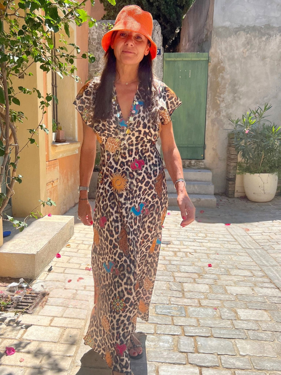 Robe Nora léopard